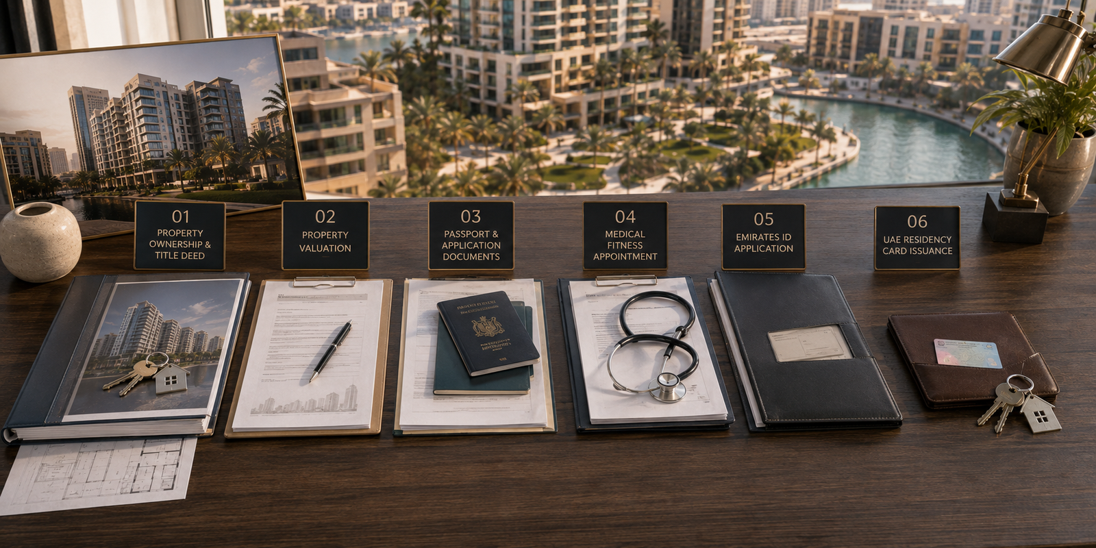 Dubai Golden Visa property application process for Australian investors