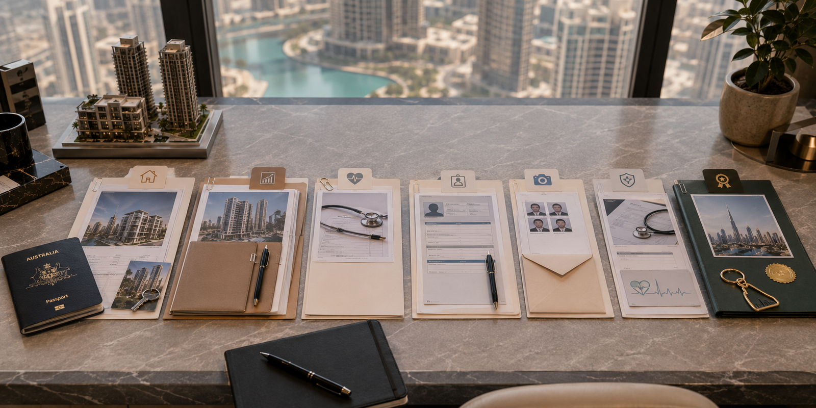 UAE Golden Visa application documents and process for Australian property investors